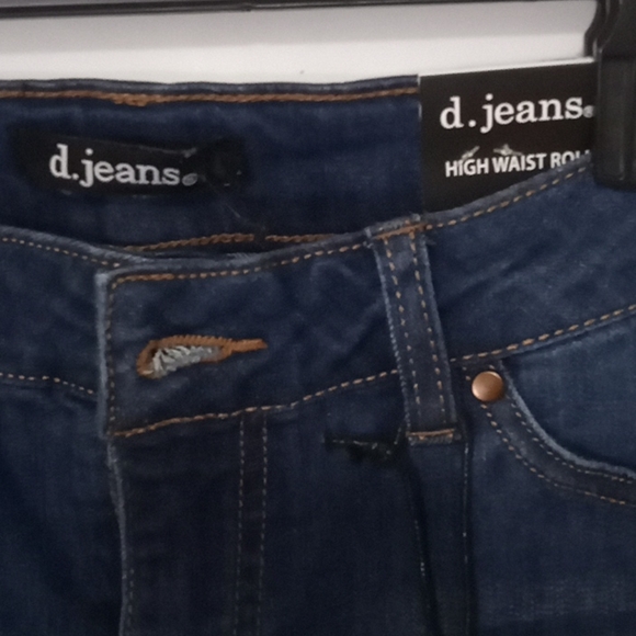 d.jeans size 6 modern fit high waist Ankle jeans - Picture 3 of 10